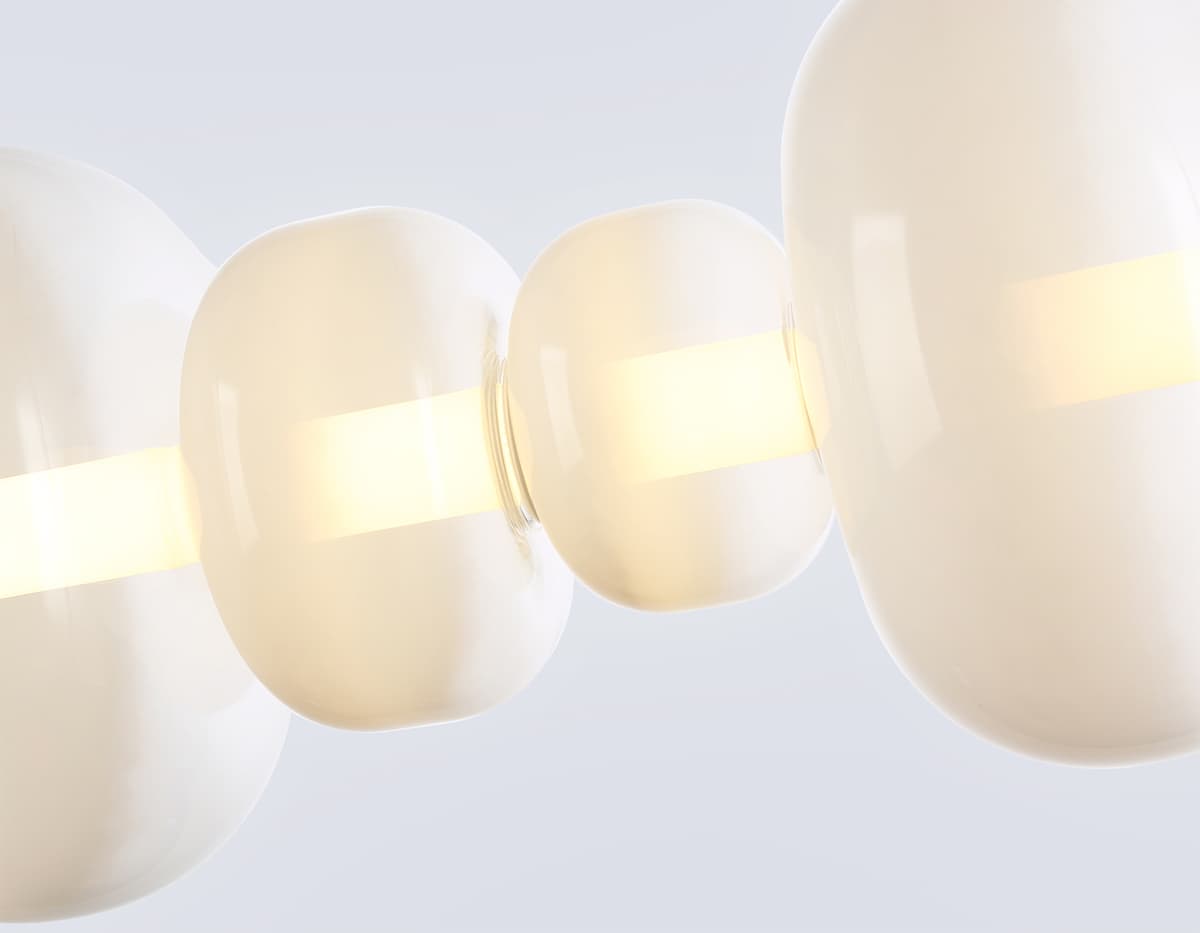 LH11071 WH/FR белый/белый матовый 36W 3000K 745*230*230