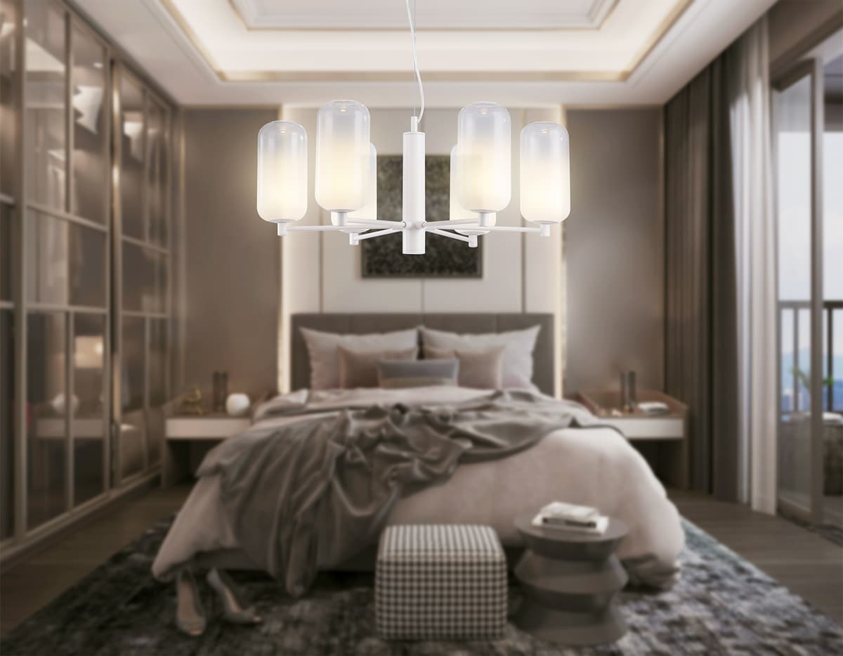 LH11107/6 WH/FR белый/белый матовый 24W 3000K D630*280