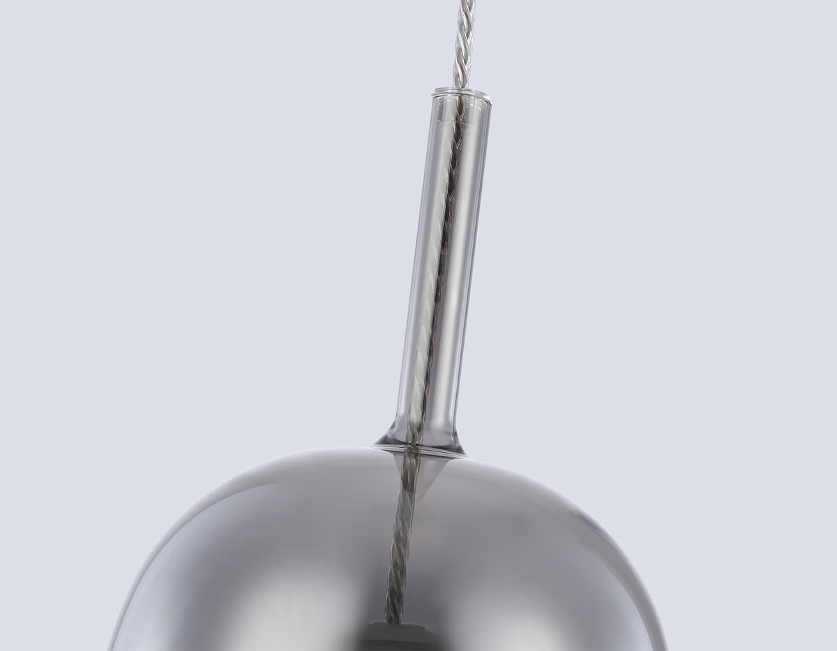 LH11123 BK/WH/SM черный/белый/дымчатый E27 max 60W D175*310