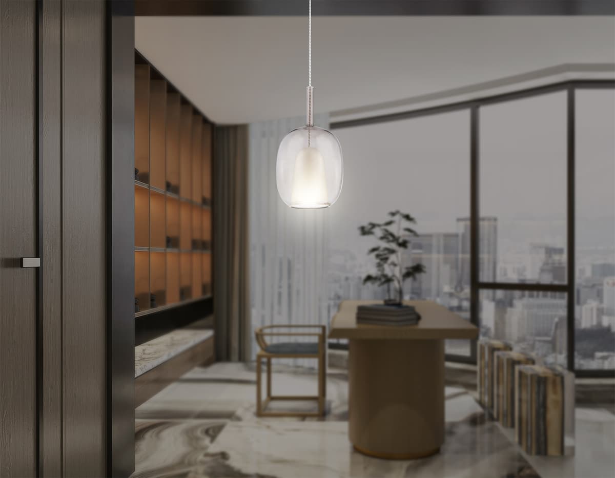 LH11125 BK/WH/TI черный/белый/янтарь E27 max 60W D175*310