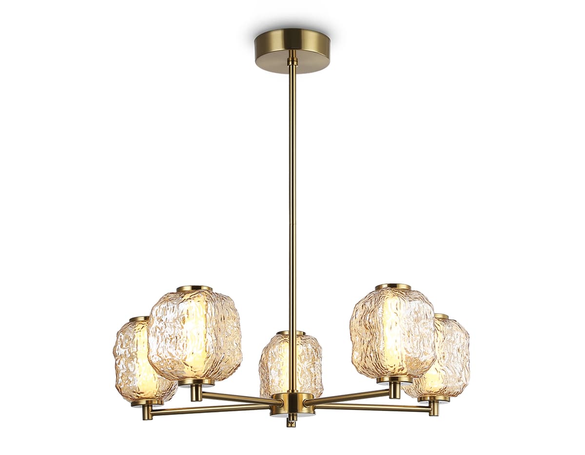 LH30104/5 SB/TI бронза/янтарь 27W 3000K D660*700