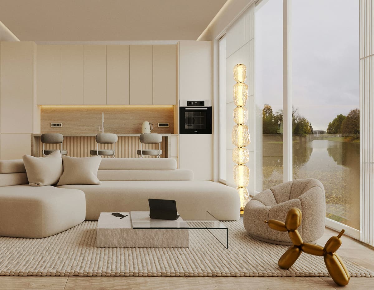 LH30112 SB/TI бронза/янтарь 35W 3000K D260*1325