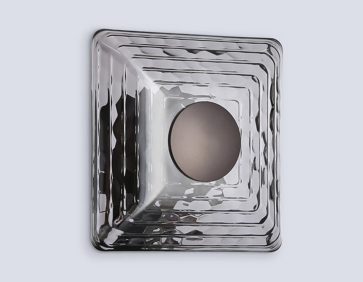 LH31037 GR/SM серый/дымчатый 6W 3000K 150*150*85