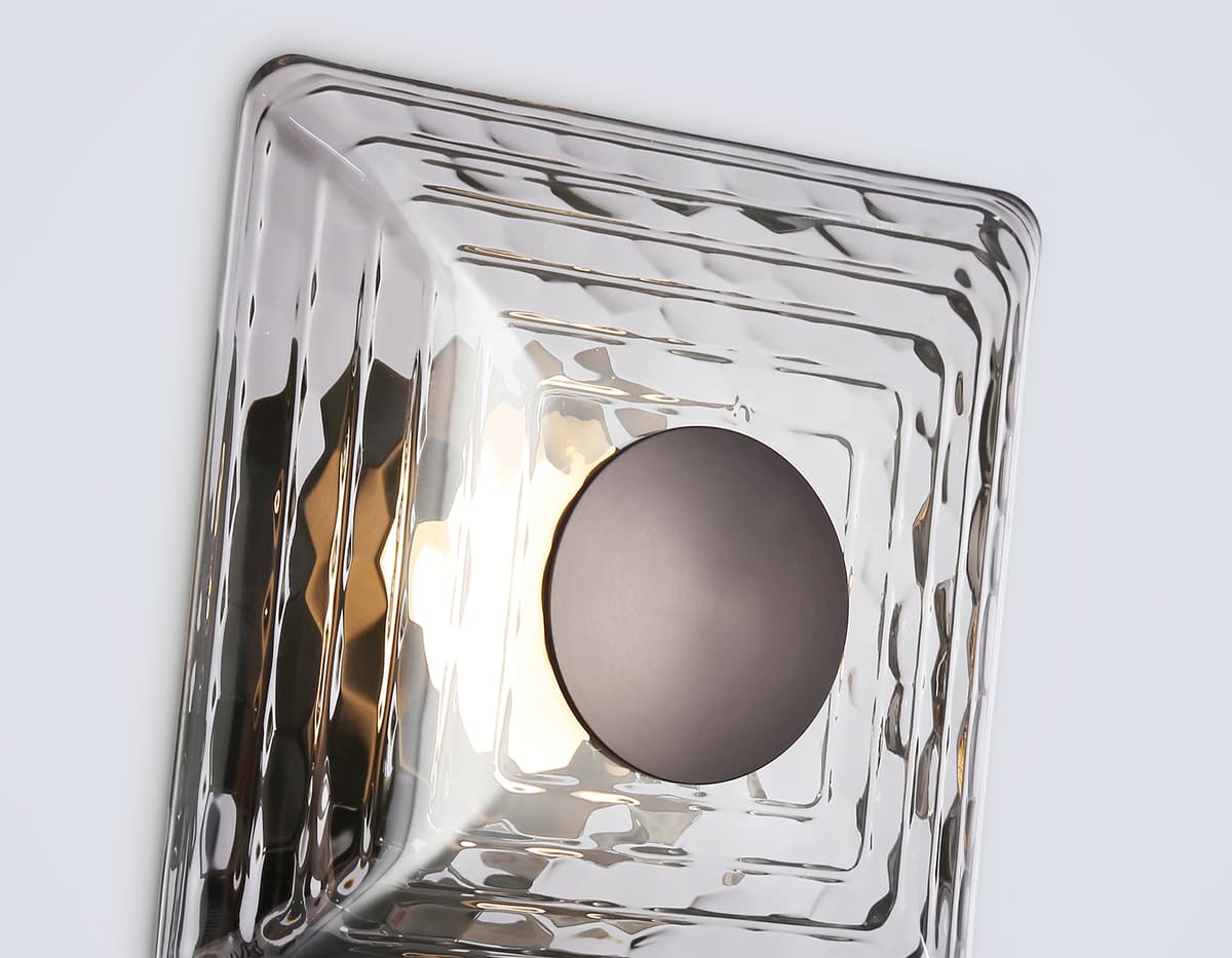 LH31037 GR/SM серый/дымчатый 6W 3000K 150*150*85