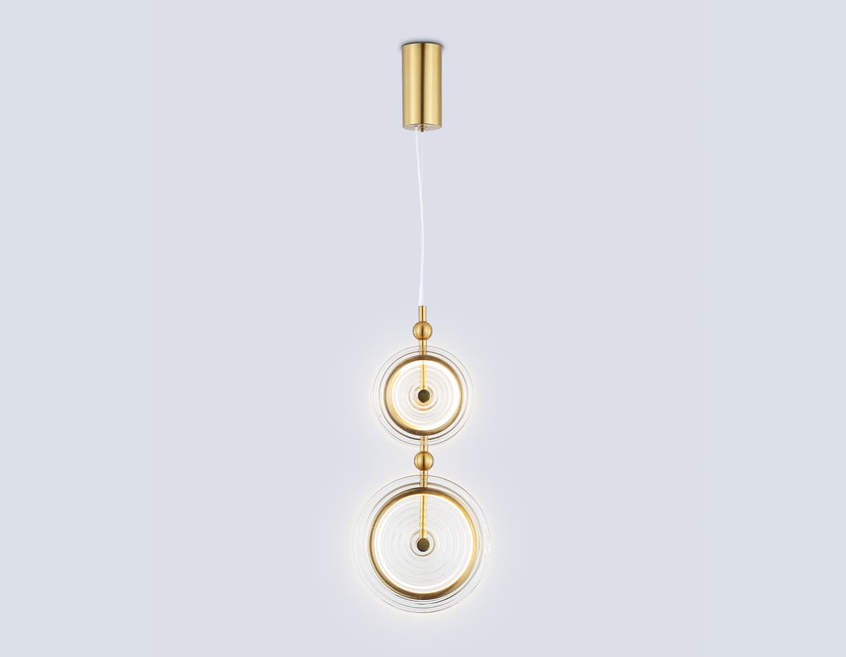 LH31127/2 BS/CL латунь/прозрачный 15W 3000K 200*60*2000