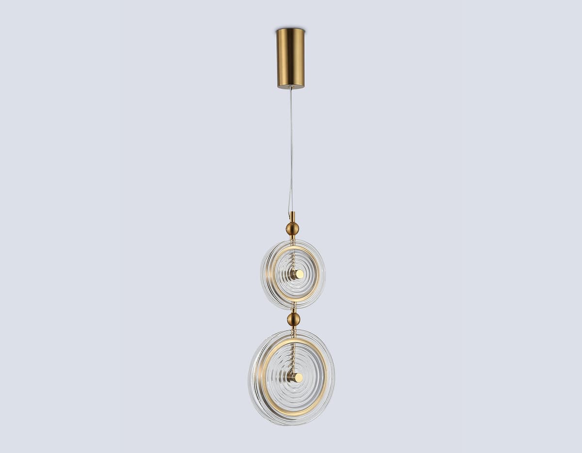 LH31127/2 BS/CL латунь/прозрачный 15W 3000K 200*60*2000