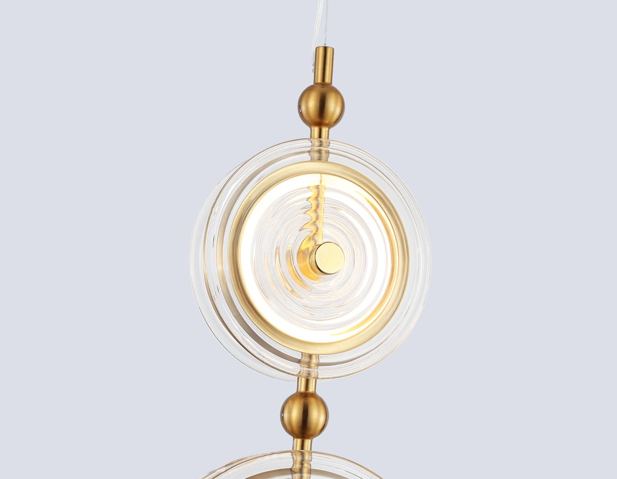 LH31127/2 BS/CL латунь/прозрачный 15W 3000K 200*60*2000