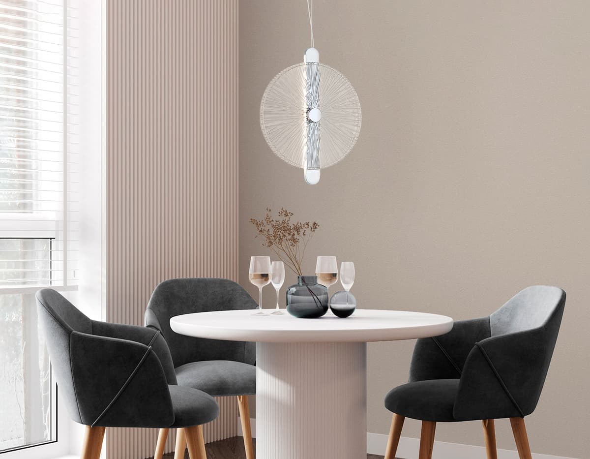 LH31145 СH/CL хром/прозрачный 13W 3000K 280*60*350