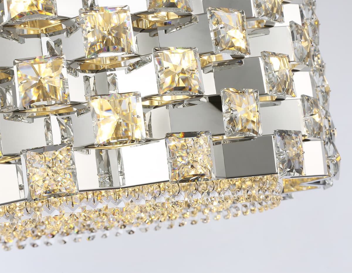 LH41001/12 CH/CL хром/прозрачный E14*12 max 40W D540*290