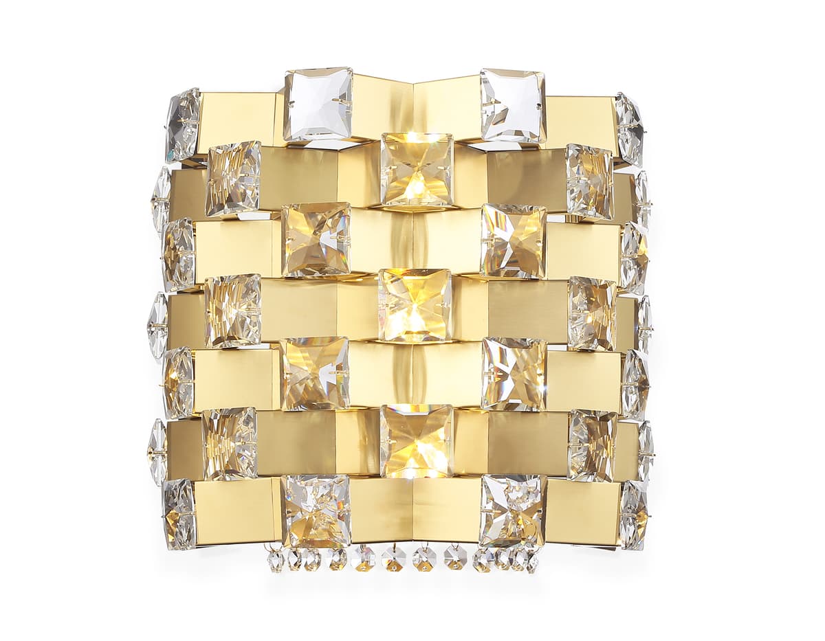 LH41014/2 BS/CL латунь/прозрачный E14*2 max 40W 300*190*270