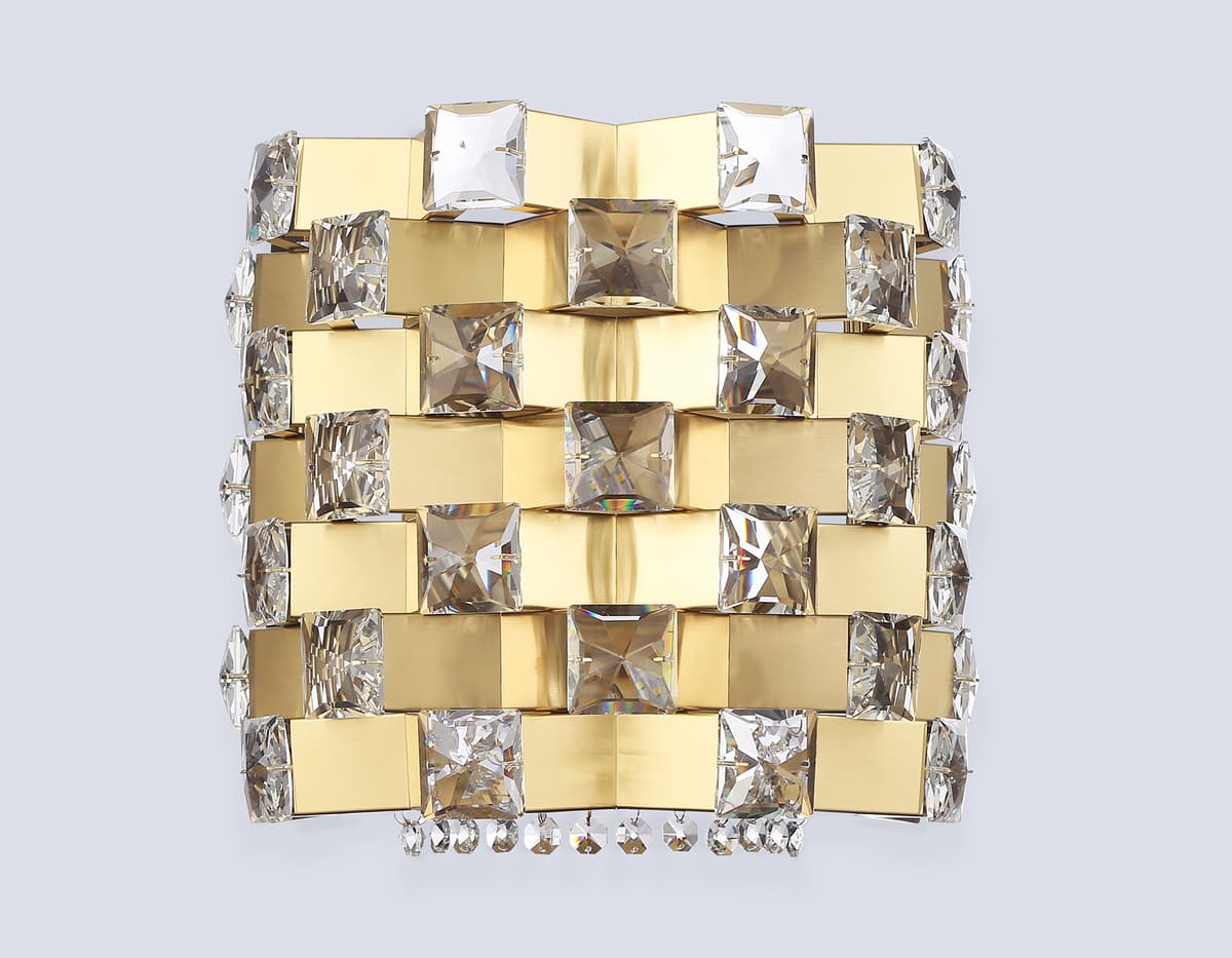 LH41014/2 BS/CL латунь/прозрачный E14*2 max 40W 300*190*270