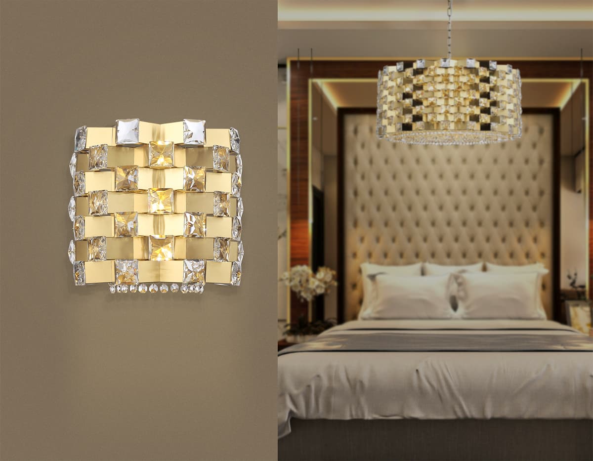 LH41014/2 BS/CL латунь/прозрачный E14*2 max 40W 300*190*270