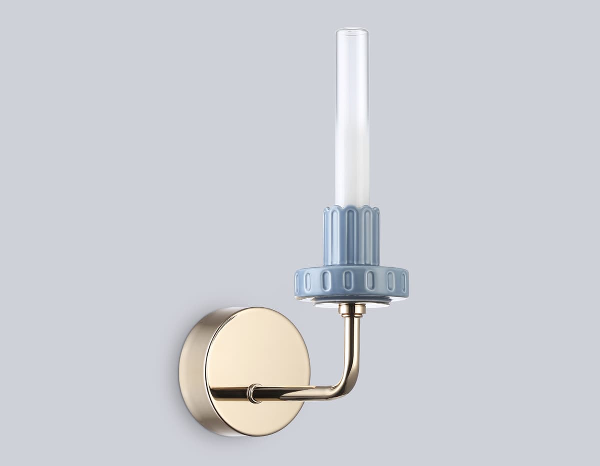 LH53128 GD/WH/GB золото/белый/серо-синий 2W 3000K 100*190*290