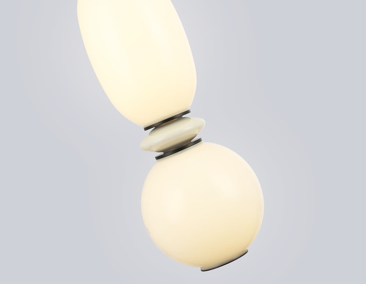 LH53142 BK/WH черный/белый 15W 3000K D140*1760