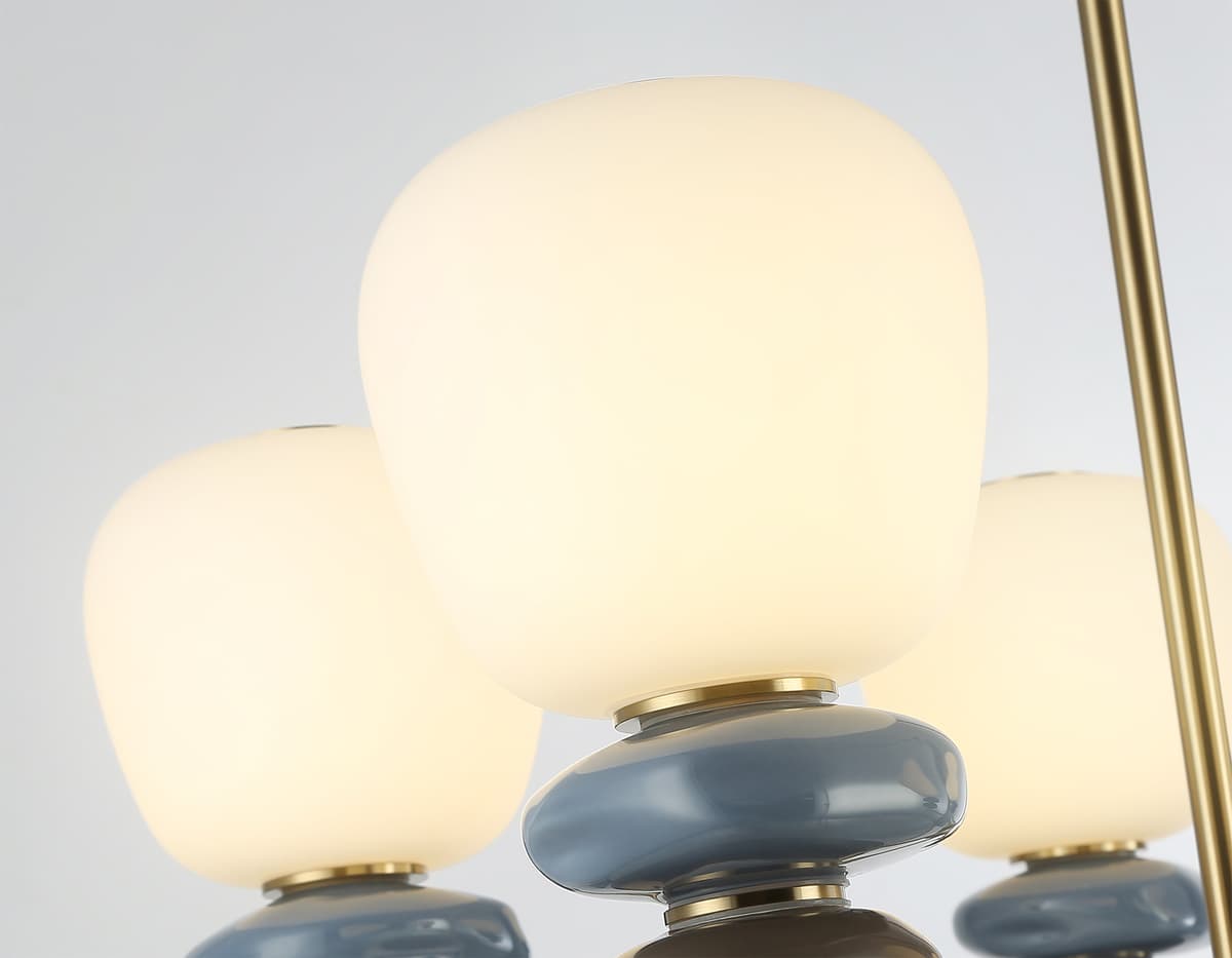 LH53164/5 SB/WH бронза/белый 40W 3000K D650*900