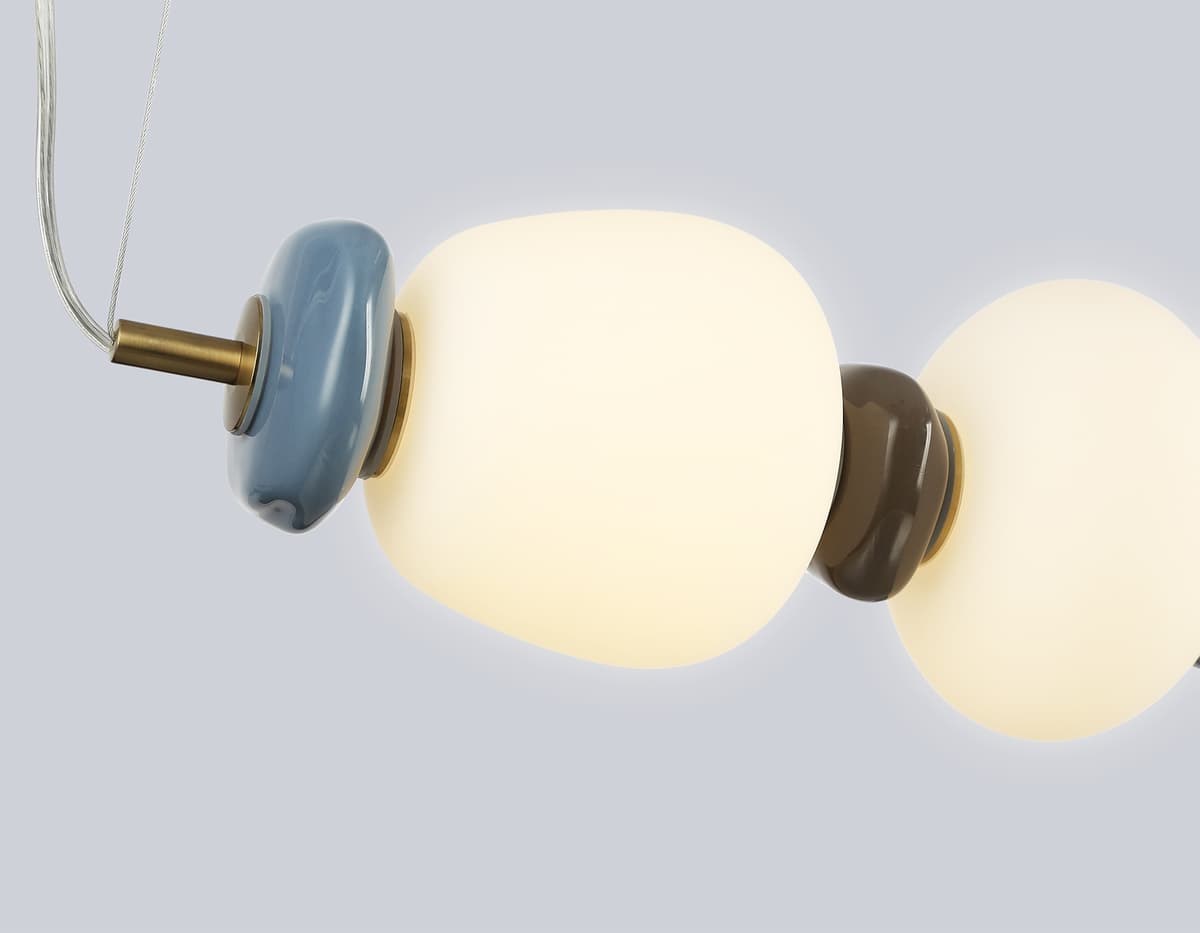 LH53176 SB/WH бронза/белый 26W 3000K 960*170*1230