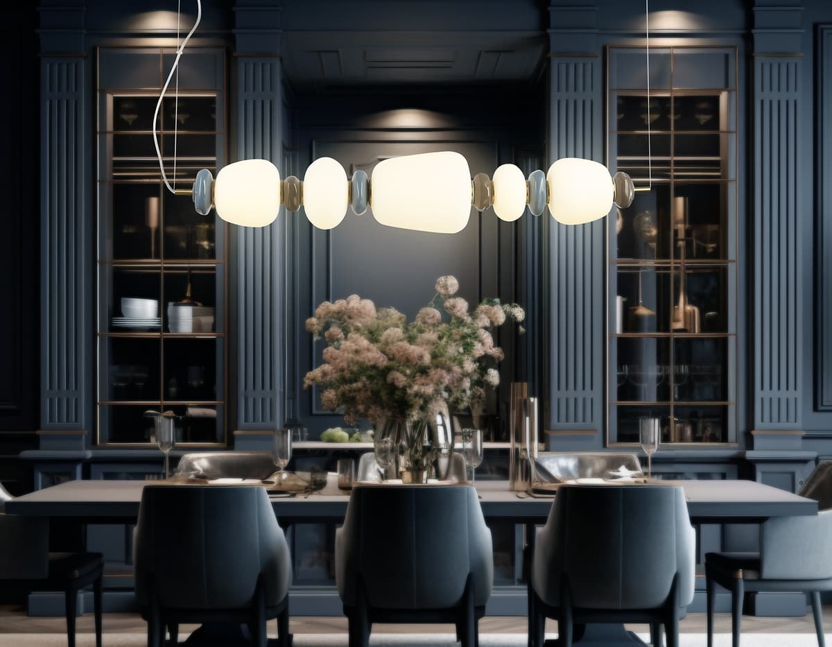 LH53176 SB/WH бронза/белый 26W 3000K 960*170*1230