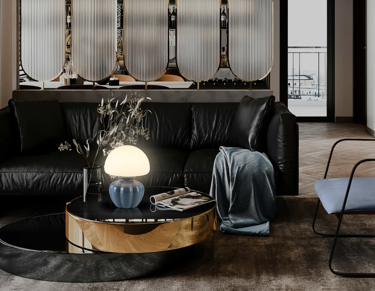 LH53248 GB/WH серо-синий/белый G9 max 28W D165*220