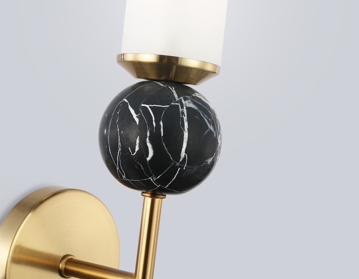 LH53266 BS/WH латунь/белый E14 max 40W 110*100*400