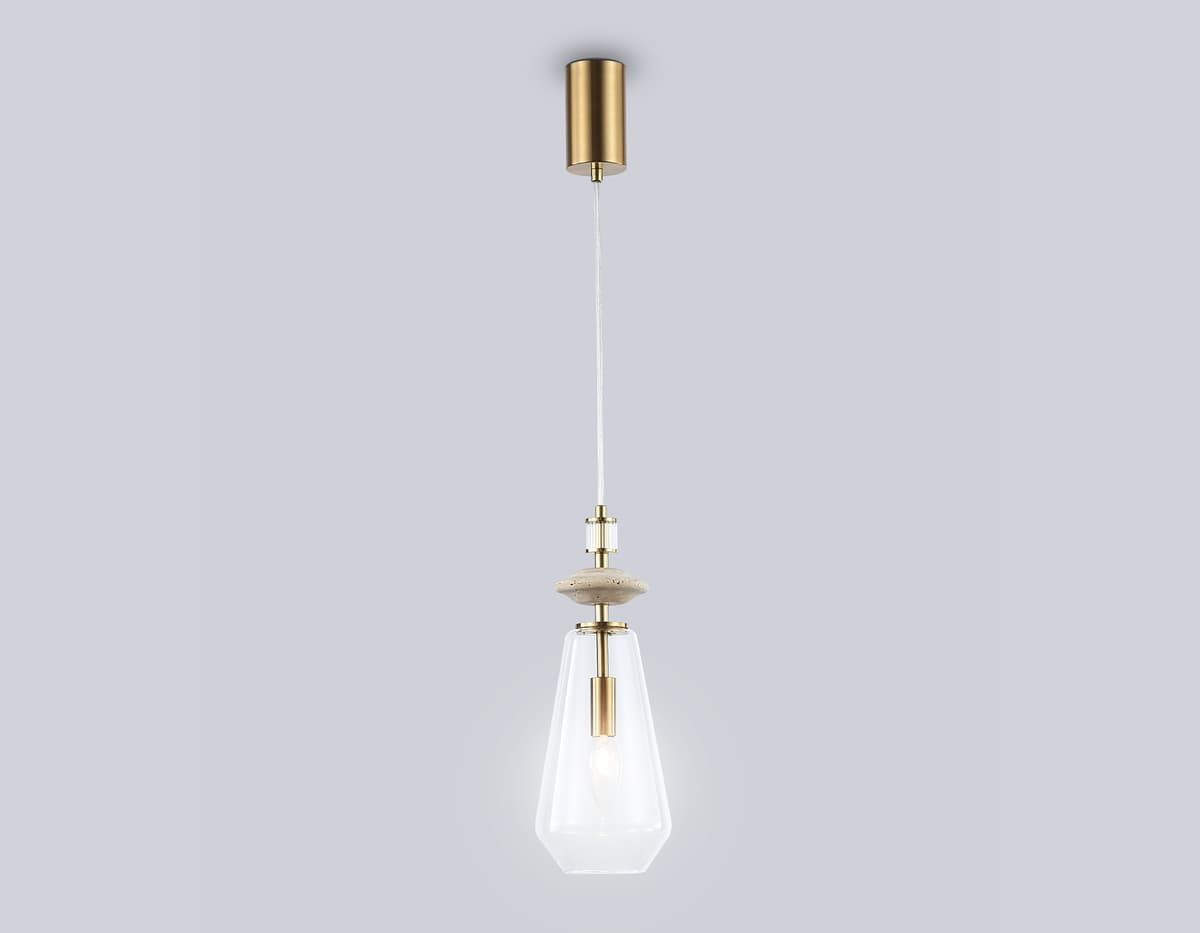 LH53301 BS/CL латунь/прозрачный E14 max 40W D130*1850