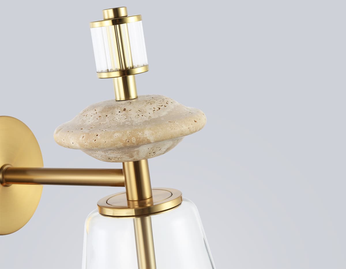 LH53307 BS/CL латунь/прозрачный E14 max 40W 190*130*350