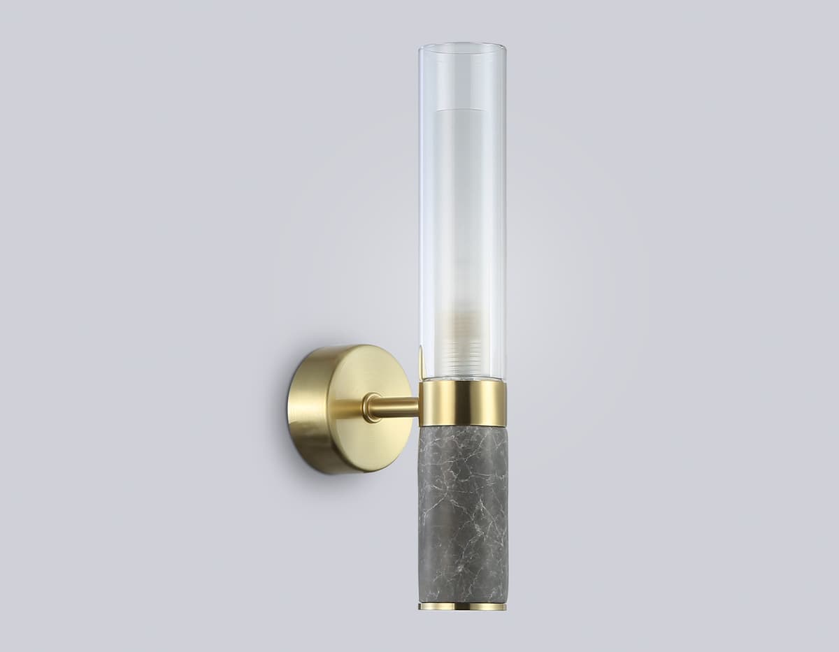 LH53357 GD/CL/WH золото/прозрачный/белый G9 max 40W 100*60*250