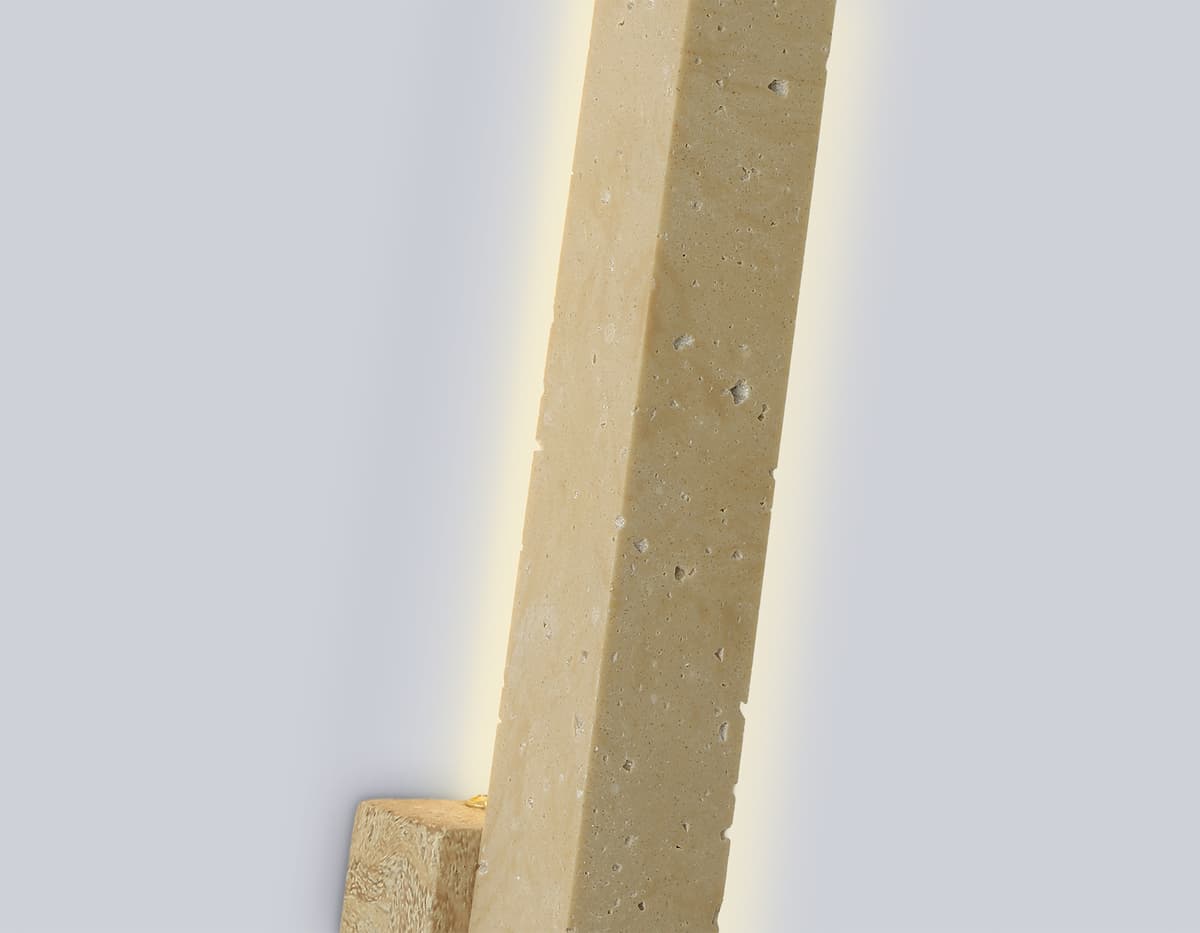 LH53625 BS/BG латунь/бежевый 8W 3000K 70*50*600