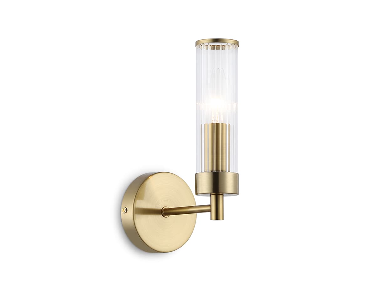 LH55164 BS/CL латунь/прозрачный E14 max 40W 155*100*245