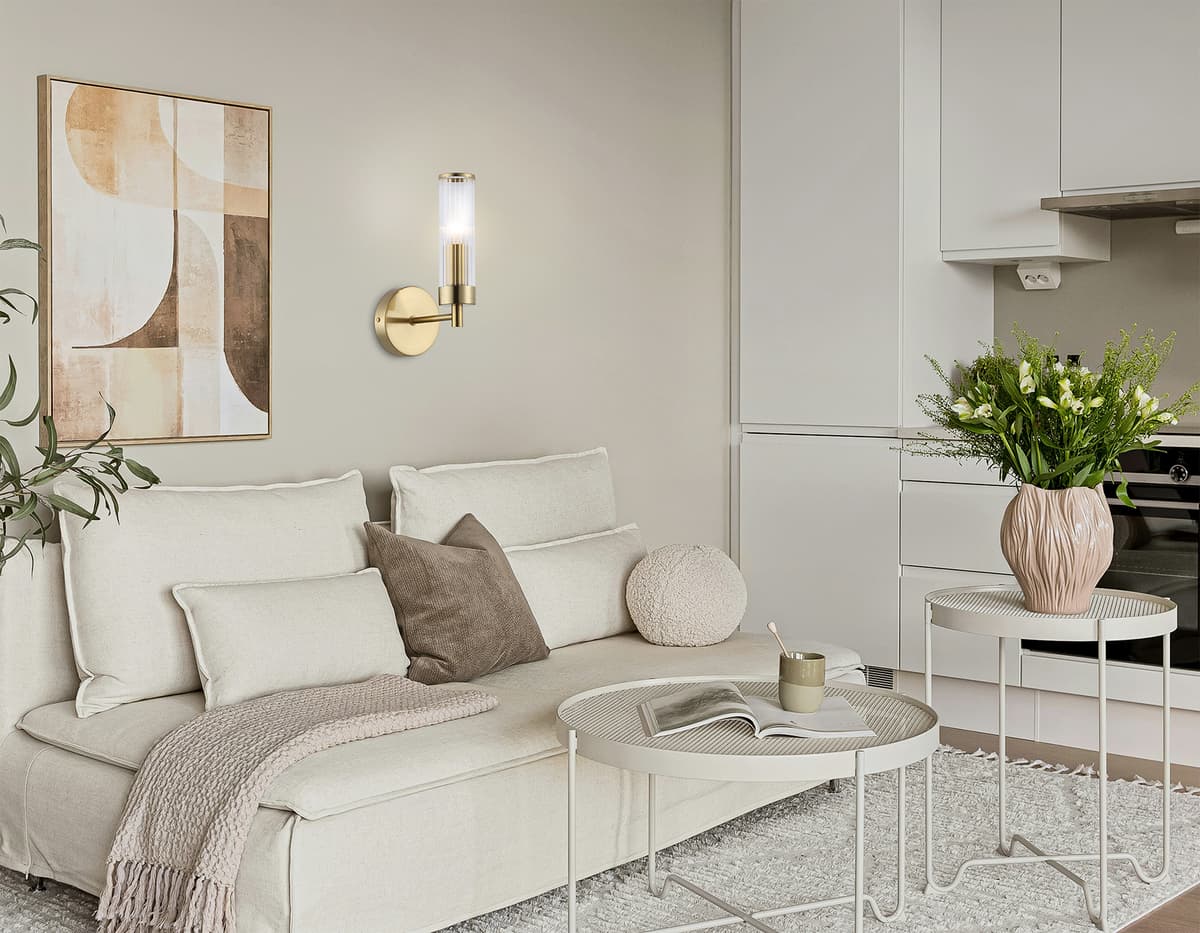 LH55164 BS/CL латунь/прозрачный E14 max 40W 155*100*245