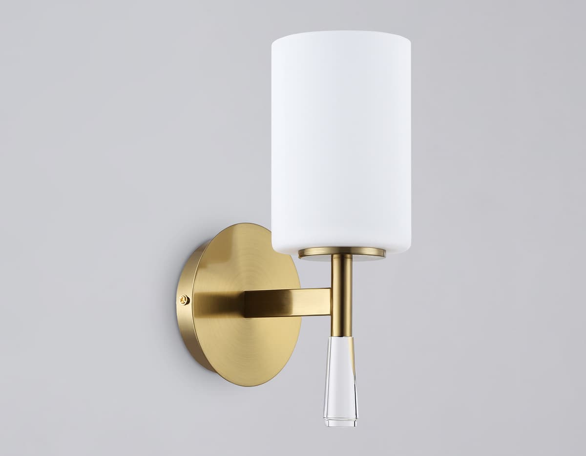 LH56265 BS/FR латунь/белый матовый E27 max 60W 160*120*280