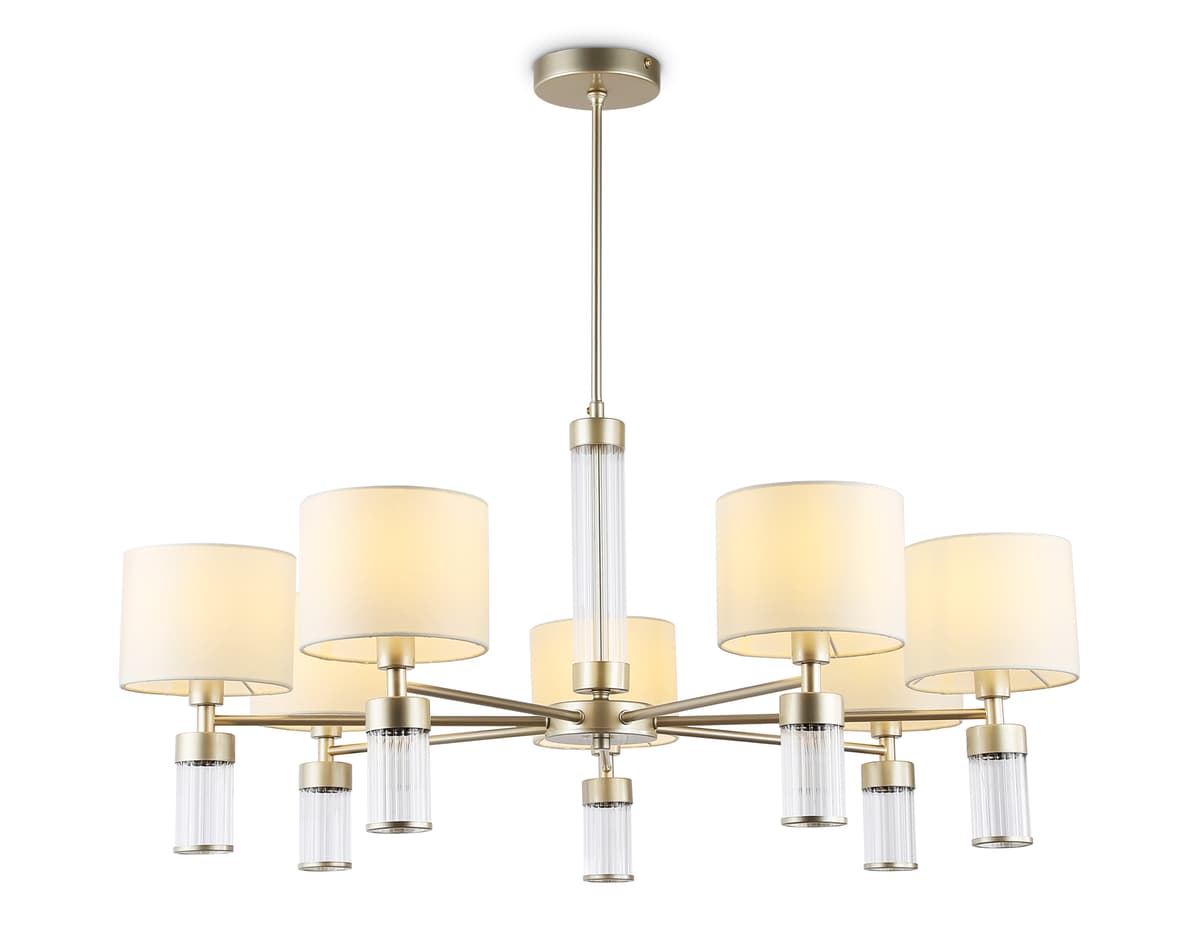 LH71303/7 CGD/WH золото/белый E14/7 max 40W D860*740