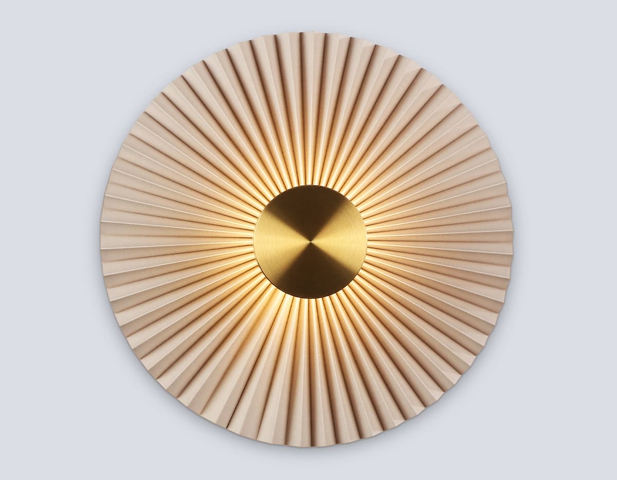 LH72643 BR/WH латунь/бежевый 6W 3000K D300*100