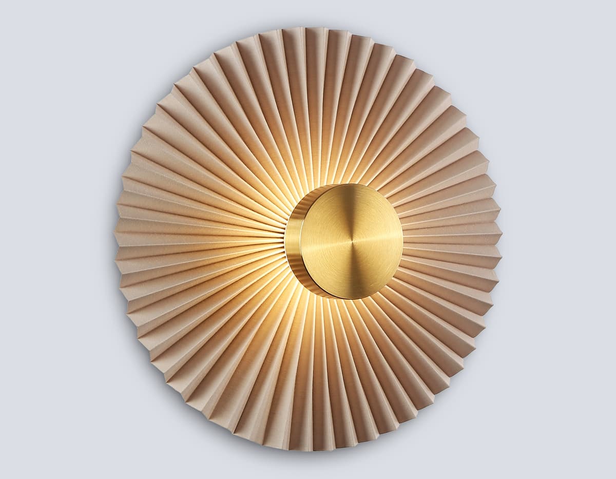 LH72643 BR/WH латунь/бежевый 6W 3000K D300*100