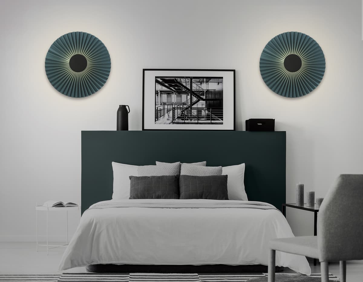 LH72645 BK/DB черный/синий 6W 3000K D300*100