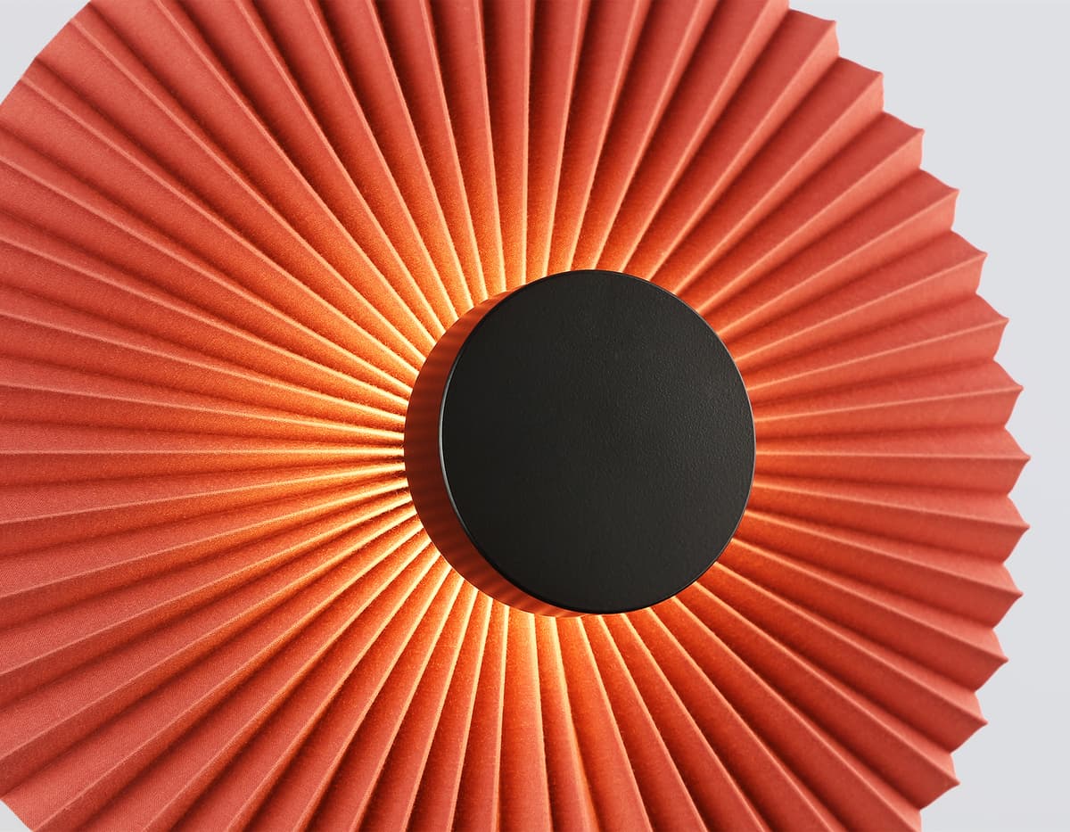 LH72653 BK/RD черный/красный 6W 3000K D300*100