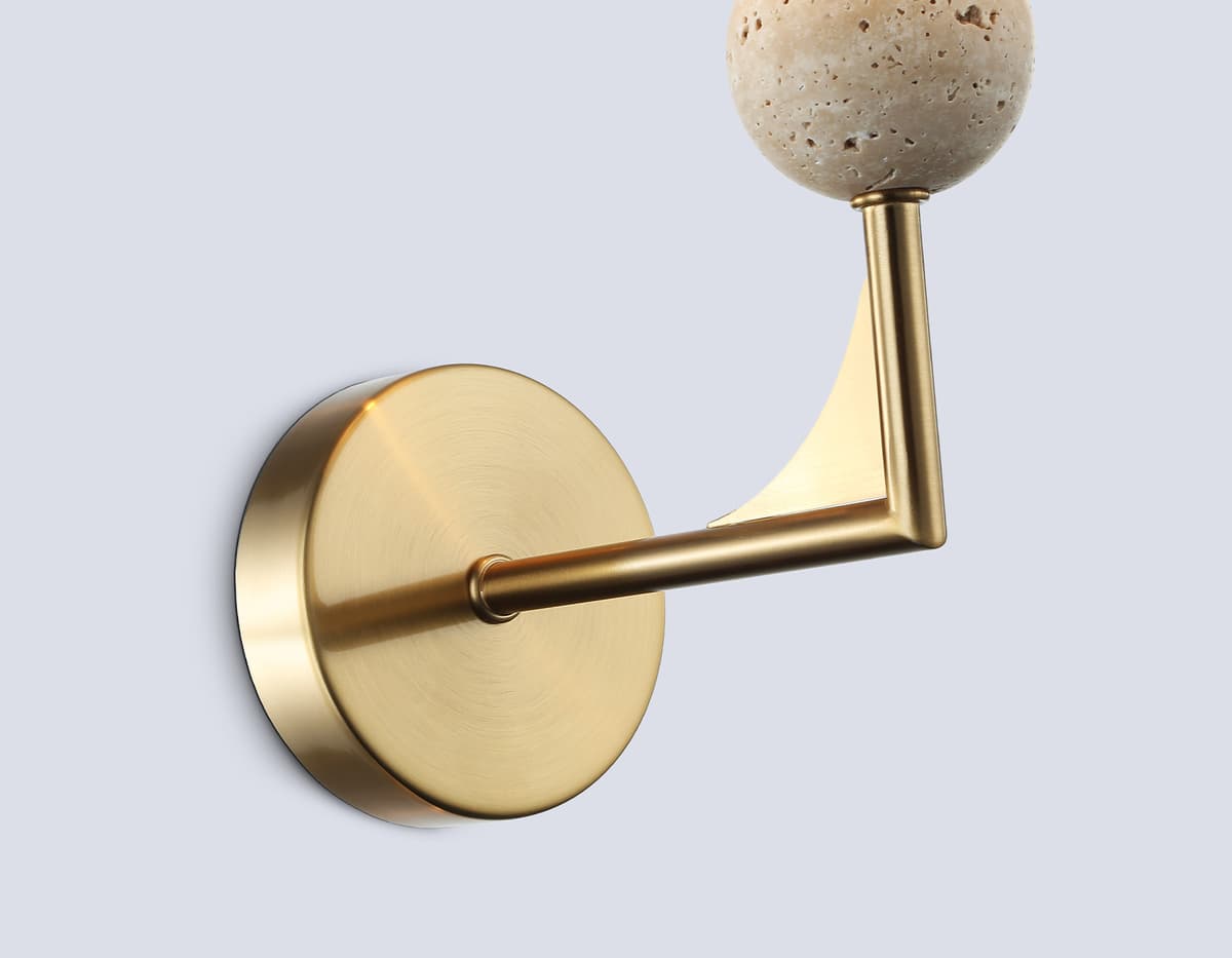 LH75165 BS/FR латунь/белый матовый E14 max 40W 240*170*300