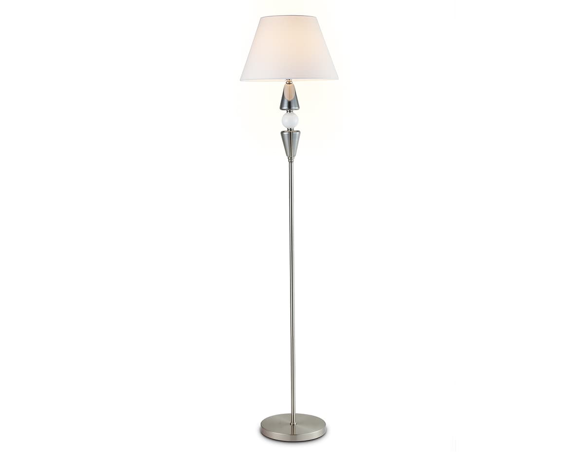 LH75265 SN/FR сатин никель/белый матовый E27 max 60W D360*1560