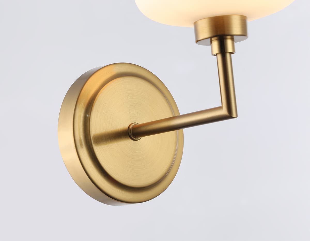 LH53021 BS/FR латунь/белый матовый G9 max 40W 195*120*230