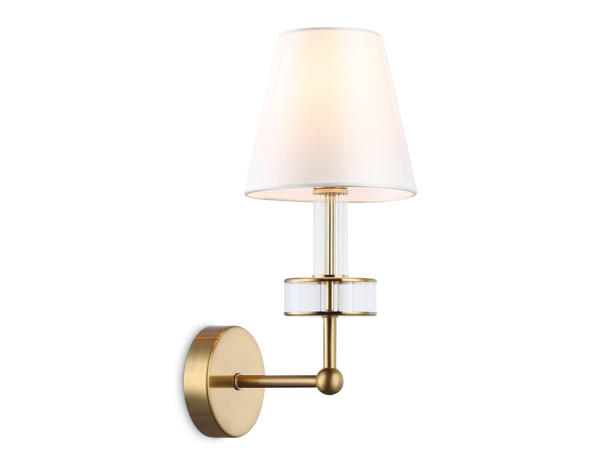 LH71025 BS/WH латунь/белый E14 max 40W 210*150*355