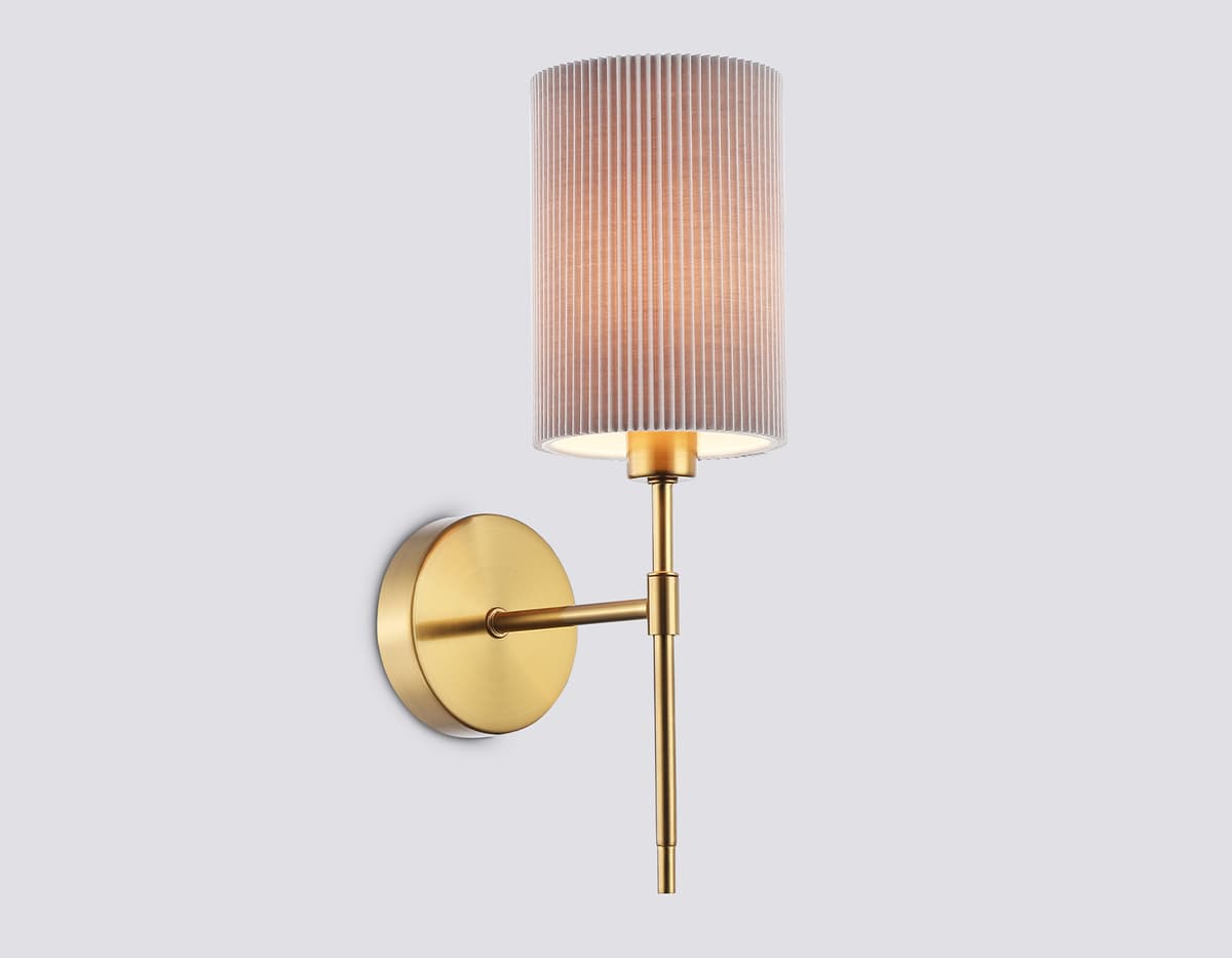 LH72385 BS/GR латунь/серый E14 max 40W 190*110*340