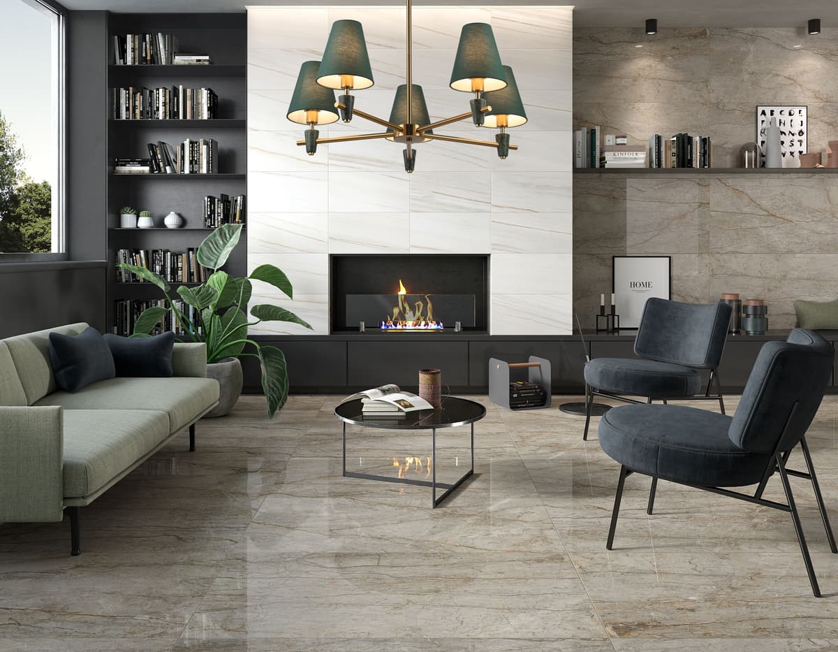 LH75051/5 BS/GN латунь/зеленый E14*5 max 40W D700*580