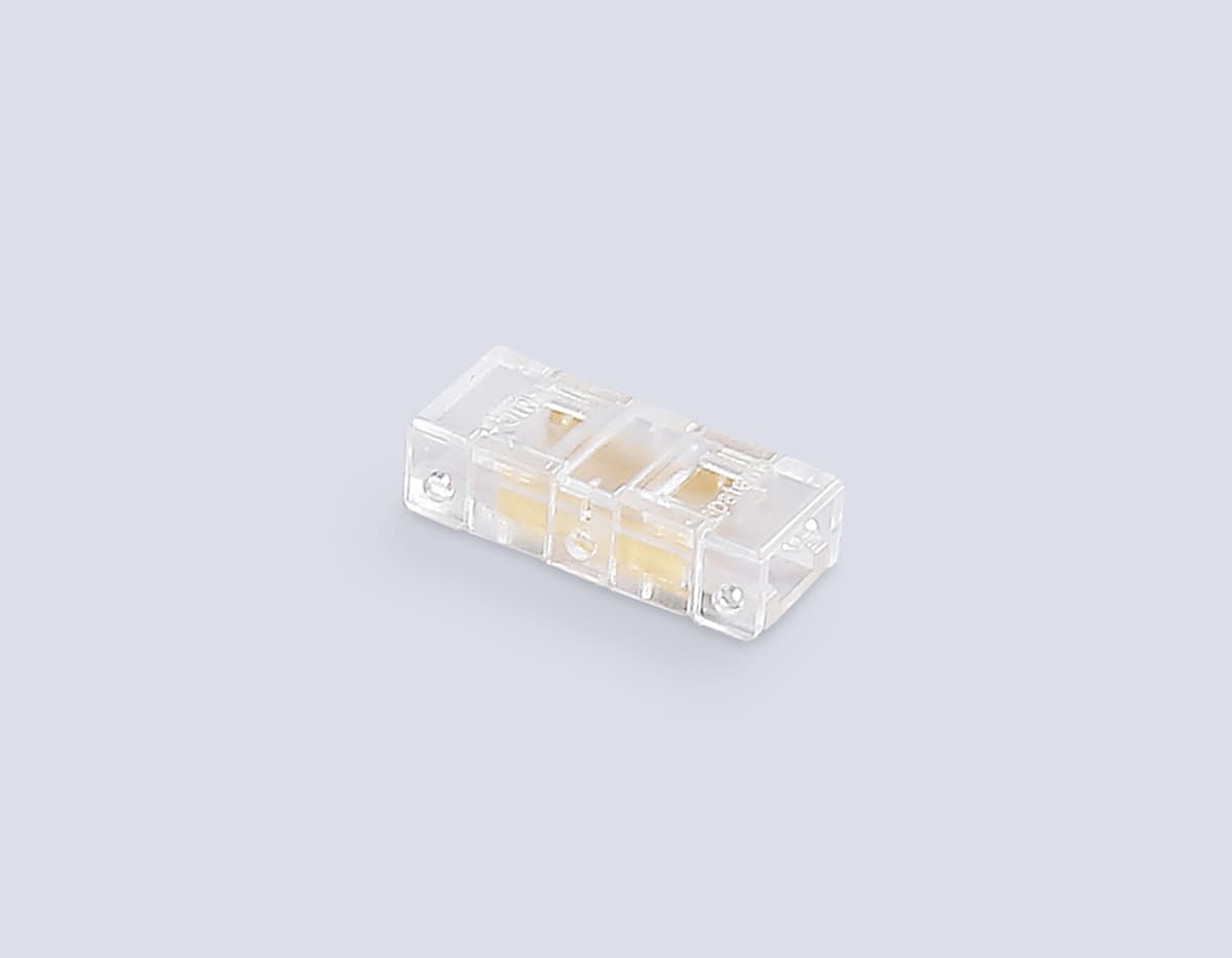 GS6341 Соединитель прямой COB 12/24V для лент 5mm (2 конт.) (10шт)