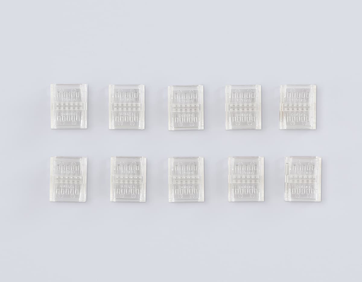 GS6362 Соединитель прямой COB 12/24V для лент 12mm (2 конт.) (10шт)