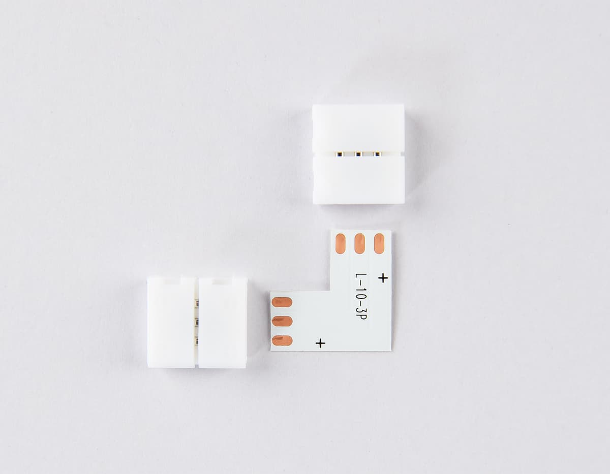 GS6651 Соединитель угловой L 5050 12/24V (3 конт.) (10шт)