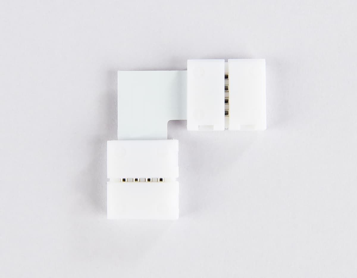 GS6701 Соединитель угловой L 5050 12/24V (4 конт.) (10шт)