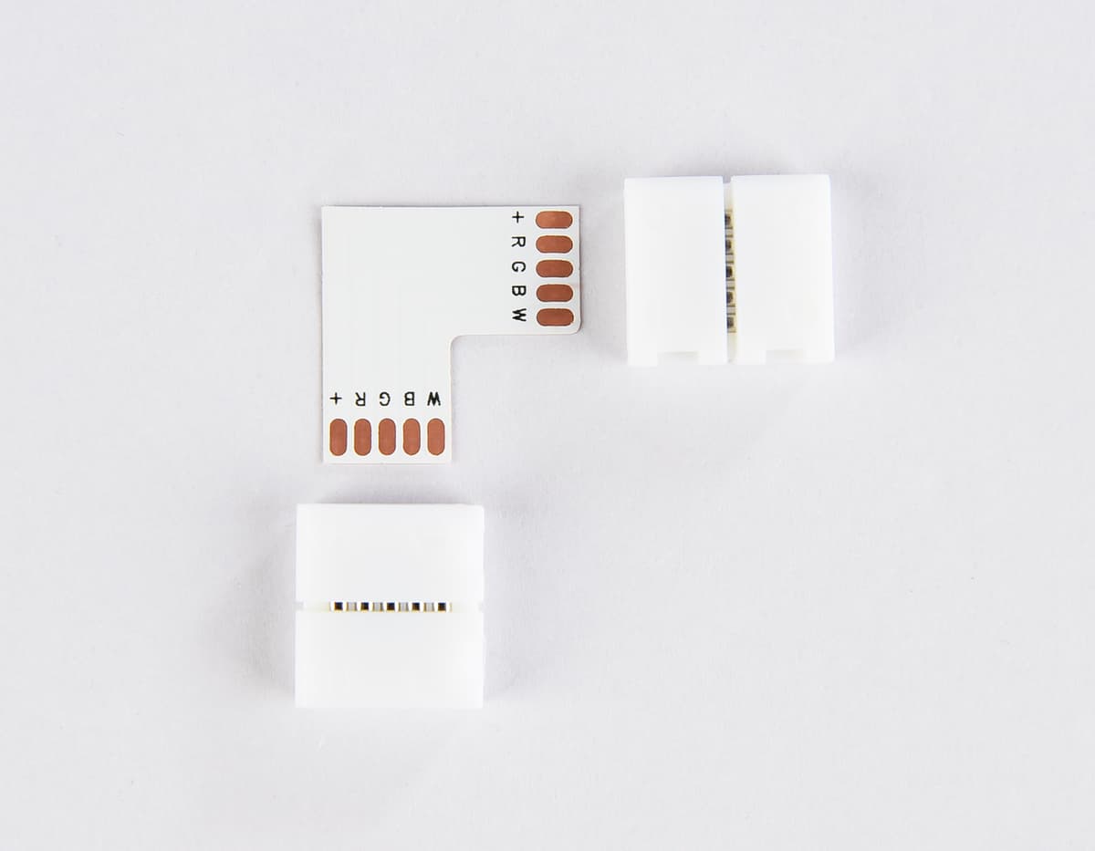 GS6751 Соединитель угловой L 5050 12/24V (5 конт.) (10шт)