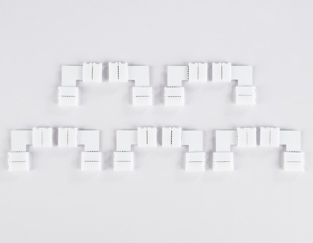 GS6801 Соединитель угловой L 5050 12/24V (6 конт.) (10шт)