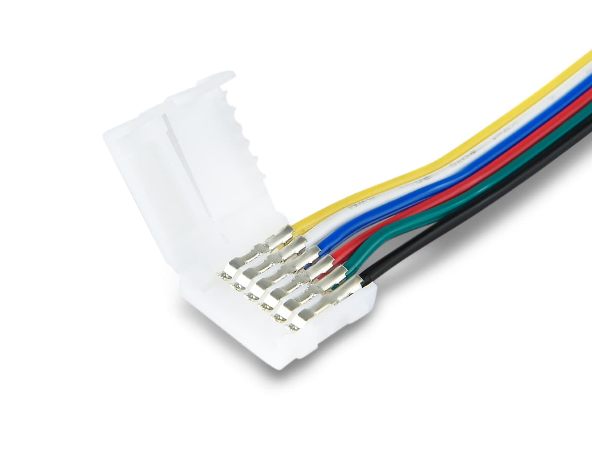 GS7851 Соединитель гибкий двухсторонний 5050 12/24V (6 конт.) (5шт)