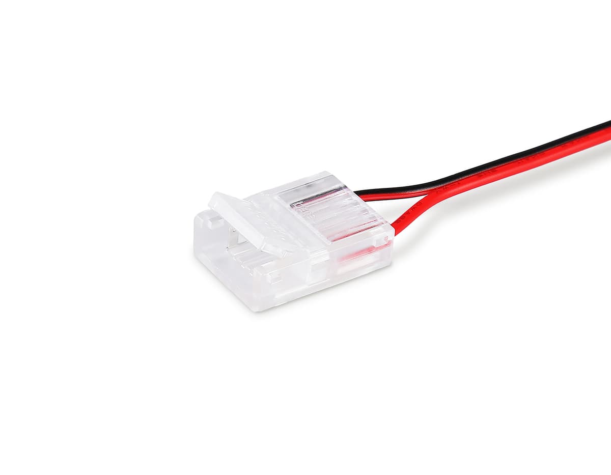 GS7898 Соединитель гибкий двухсторонний COB 12/24V для лент 12mm (2 конт.) (10шт)