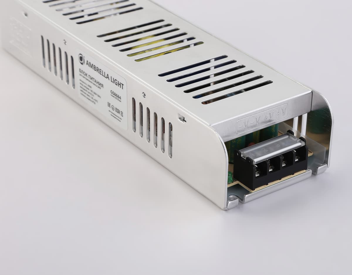 GS8684 блок питания 24V 200W 8.3A IP20 185-260V EMC 223*67*40